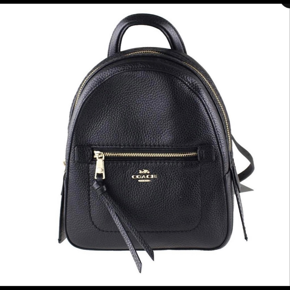 Coach Leather Backpack